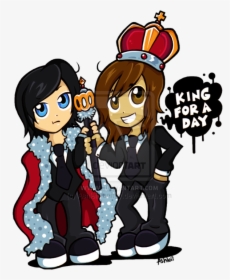 Art, King, And Pierce The Veil Image - Pierce The Veil And Kellin Quinn Drawing, HD Png Download, Transparent PNG