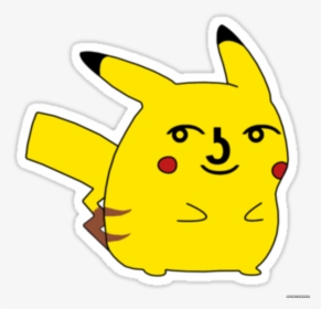 Pikachu With Lenny Face, HD Png Download, Transparent PNG