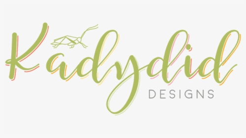 Kadydid Designs - Calligraphy, HD Png Download, Transparent PNG