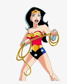 Wonder-woman - Transparent Wonder Woman Cartoon Png, Png Download, Transparent PNG