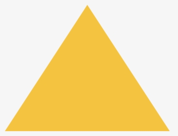 Yellow Triangle No Background, HD Png Download, Transparent PNG