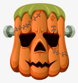 Frankenstein Halloween Clipart, HD Png Download, Transparent PNG