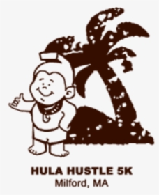 Hula Hustle 5k, Team Challenge, And Menehune Mile - Cartoon, HD Png Download, Transparent PNG