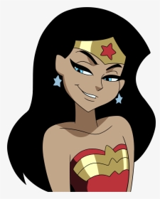 Diana Prince Batman Superman Fictional Character Vertebrate - Justice League Unlimited Wonder Woman Kid, HD Png Download, Transparent PNG