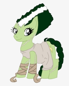 Mlp The Bride Of Frankenstein By Rena Muffin - Frankenstein Wife Cartoon, HD Png Download, Transparent PNG