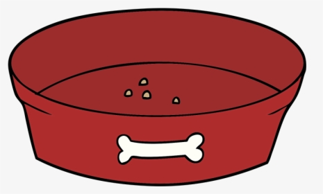 Dog Food Bowl Png - Cartoon, Transparent Png, Transparent PNG
