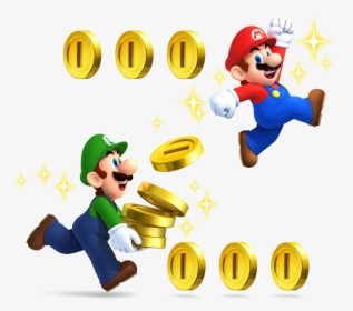 Mario And Luigi Coins, HD Png Download, Transparent PNG