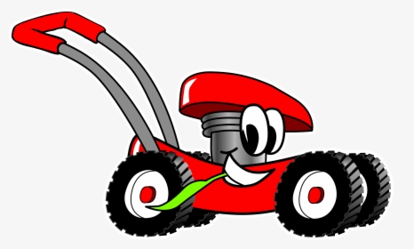 Riding Lawn Mower Cartoon Clipart , Png Download - Lawn Mower Clip Art, Transparent Png, Transparent PNG