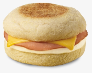 Canadian Bacon, Egg & Cheese Muffin - Bacon Egg Cheese Muffin, HD Png Download, Transparent PNG