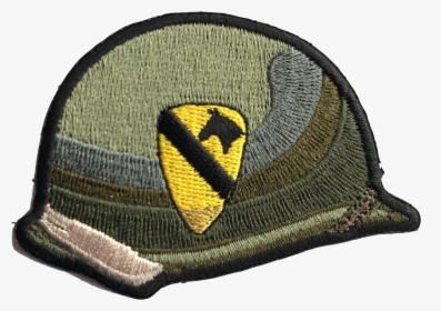 1st Cavalry Division Helmet Patch - 1st Cavalry Division, HD Png Download, Transparent PNG