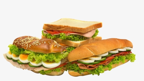 Hamburger Cheeseburger Club Sandwich Ham And Cheese - Veg Sandwich Transparent Background, HD Png Download, Transparent PNG