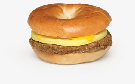 Sausage, Egg & Cheese Bagel - Cheeseburger, HD Png Download, Transparent PNG