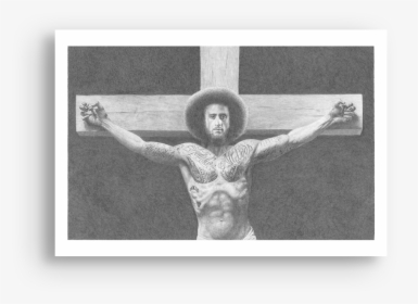 Colin Kaepernick Crucified, HD Png Download, Transparent PNG