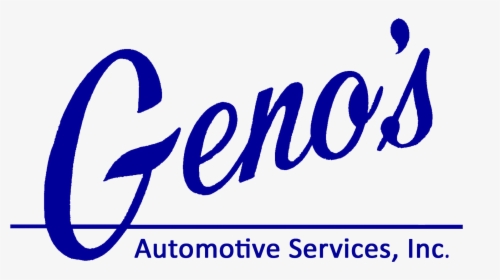 Geno S Automotive Service Logo - Calligraphy, HD Png Download, Transparent PNG