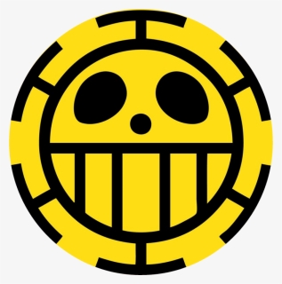 Emoticon,smiley,yellow - Law Flag One Piece, HD Png Download, Transparent PNG
