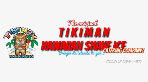 Tikiman Hawaiian Shave Ice - Shaved Ice Tiki Logo, HD Png Download, Transparent PNG