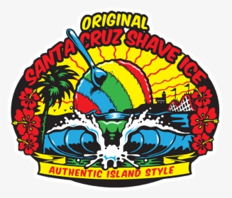Santa Cruz Shave Ice , Png Download - Santa Cruz, Transparent Png, Transparent PNG