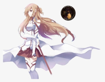 Sword Art Online Render - Yuuki Asuna Sword Art Online, HD Png Download, Transparent PNG