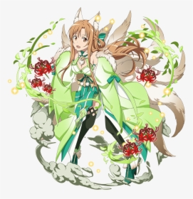 Sword Art Online Foxy Beauty Asuna , Png Download - Asuna Memory Defrag, Transparent Png, Transparent PNG
