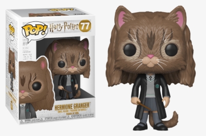 Hermione Granger As Cat Pop Vinyl Figure - Funko Pop Hermione Cat, HD Png Download, Transparent PNG