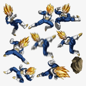 New Power From Training Super Vegeta [thread] Https - Cartoon, HD Png Download, Transparent PNG