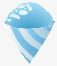 Blue,aqua,headgear - Sno Cones Clip Art, HD Png Download, Transparent PNG