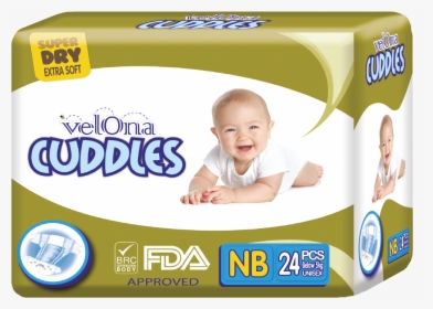 Velona Cuddles Classic Newborn Diaper - Velona Cuddles Newborn Diapers, HD Png Download, Transparent PNG