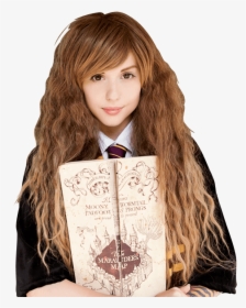 Hermione Granger Inspired Rhapsody Wig - Hermione Granger Wig, HD Png Download, Transparent PNG