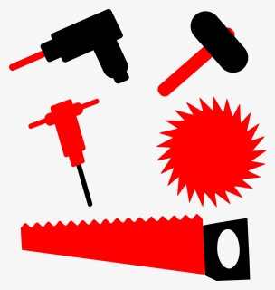 Drill, Hammer, Sledgehammer, Saw, Circular Saw - Bloody Saw Blade, HD Png Download, Transparent PNG