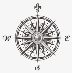 Compas Rose Png - Compass Rose Stock, Transparent Png, Transparent PNG