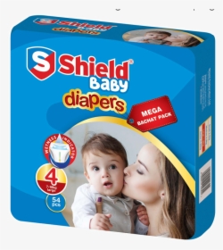 Mega Bachat Pack Large - Shield Diapers Super Bachat Pack, HD Png Download, Transparent PNG
