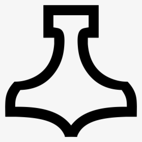 Thor's Hammer Symbol, HD Png Download, Transparent PNG