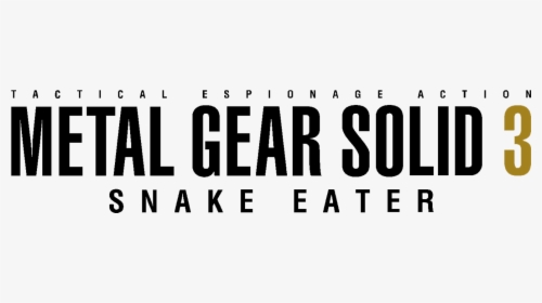 Metal Gear Solid 3 Snake Eater - Metal Gear Solid, HD Png Download, Transparent PNG