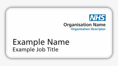 Nhs Id Card Template, HD Png Download, Transparent PNG