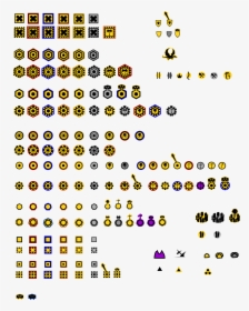 Fantasy Symbols Group - Map Icons Fantasy Png, Transparent Png, Transparent PNG