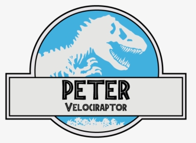 Decided To Make A Vector Of The Jurassic World Nametag - Jurassic Park Name Tags, HD Png Download, Transparent PNG
