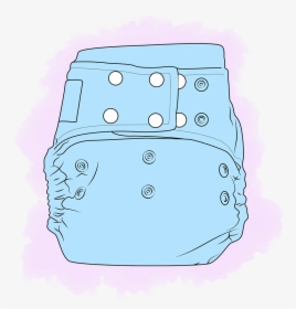 Cloth Diaper With Pins Clipart, HD Png Download, Transparent PNG