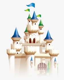 Fairytale Fantasy Castle Cartoon Free Hq Image Clipart - Fairytale Castle Cartoon Transparent, HD Png Download, Transparent PNG
