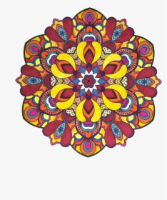 Transparent Colorful Png - Colorful Mandalas Png, Png Download, Transparent PNG
