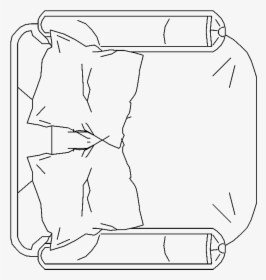 Transparent Chair Top View Png - Couch, Png Download, Transparent PNG