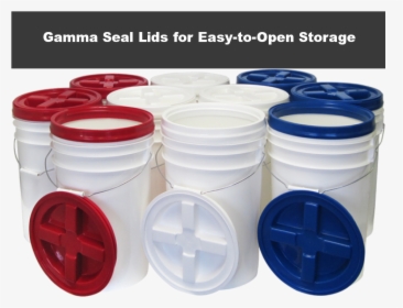 Gamma Seal Lids For Easy To Open Storage, HD Png Download, Transparent PNG
