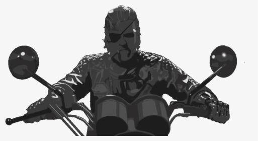 Metal Gear Solid - Solid Snake Wallpaper Black, HD Png Download, Transparent PNG