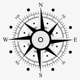 Compass Rose Symbol - Wind Rose Png, Transparent Png, Transparent PNG