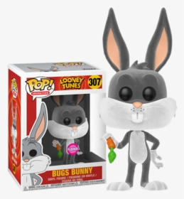 Bugs Bunny Flocked Us Exclusive Pop Vinyl Figure - Bugs Bunny Funko Pop, HD Png Download, Transparent PNG