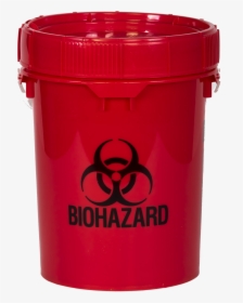 Red Biohazard Container, HD Png Download, Transparent PNG