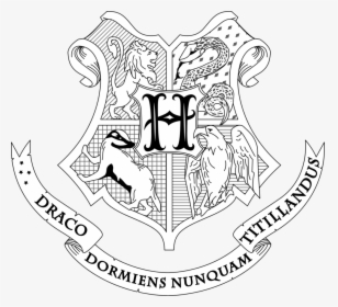 Slytherin Drawing Hermione Granger - Harry Potter Crest Coloring Pages, HD Png Download, Transparent PNG