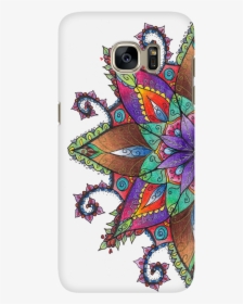 Colorful Mandala Phone Case   Class Lazyload Lazyload - Digital Mandala Coloring Pages Finished, HD Png Download, Transparent PNG