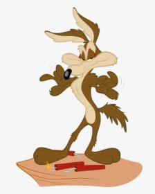 Roadrunner Clipart Gangster - Wile E Coyote Silhouette, HD Png Download, Transparent PNG