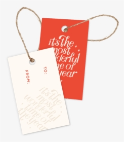 Most Wonderful Time Gift Tags Pack Of - Construction Paper, HD Png Download, Transparent PNG