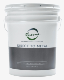 Direct To Metal 5 Gallon Paint Bucket - Acrylic Paint, HD Png Download, Transparent PNG